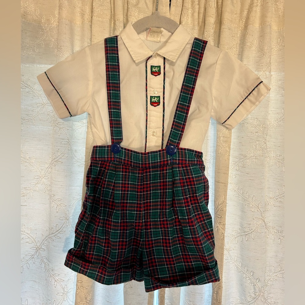 Vintage Boy Outfit 24m